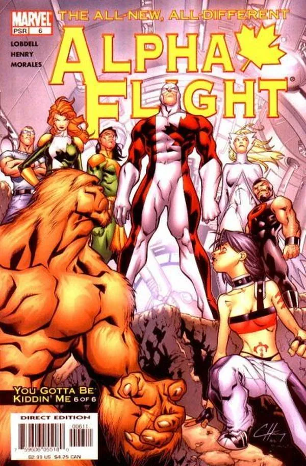 Cover of Alpha Flight #6