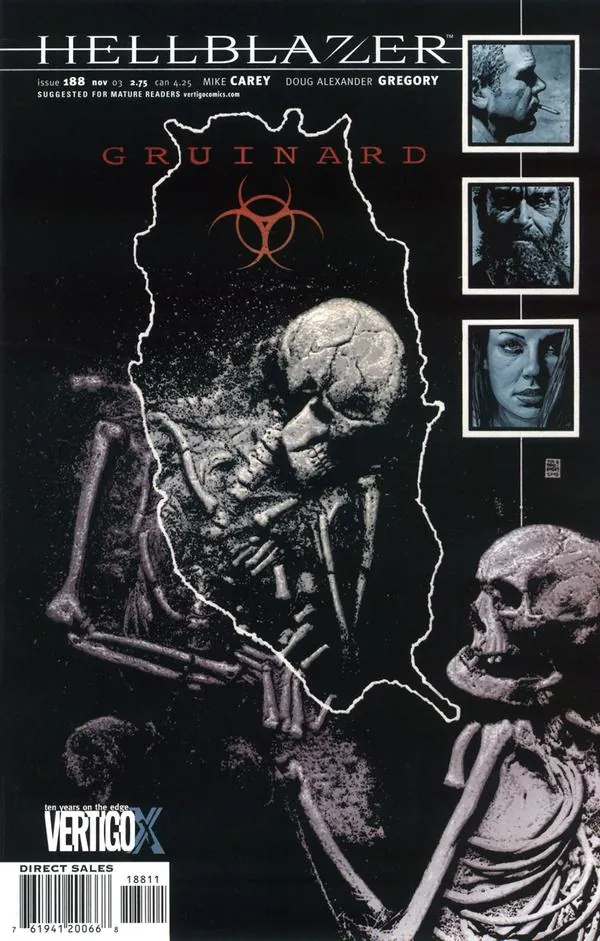 Cover of Hellblazer #188