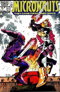 Cover of Micronauts #51