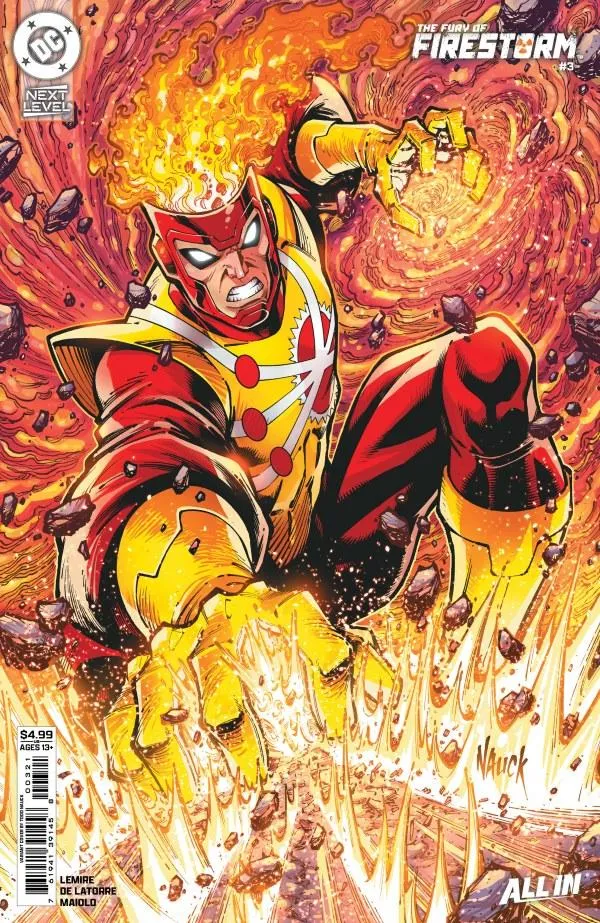 Cover of The Fury of Firestorm #3