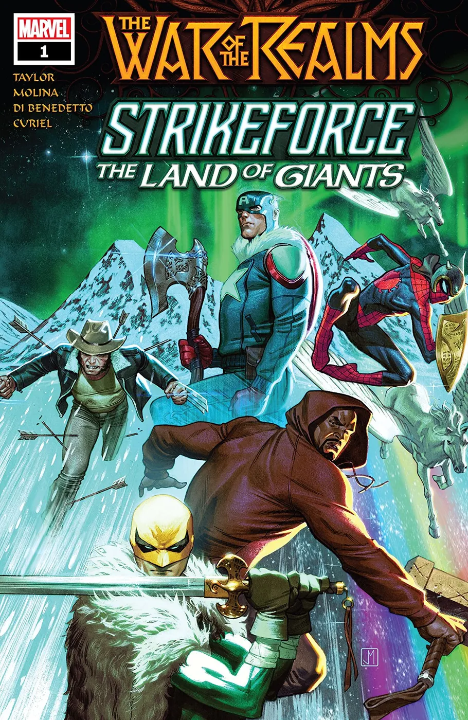 Cover of War of the Realms Strikeforce: The Land of Giants #1