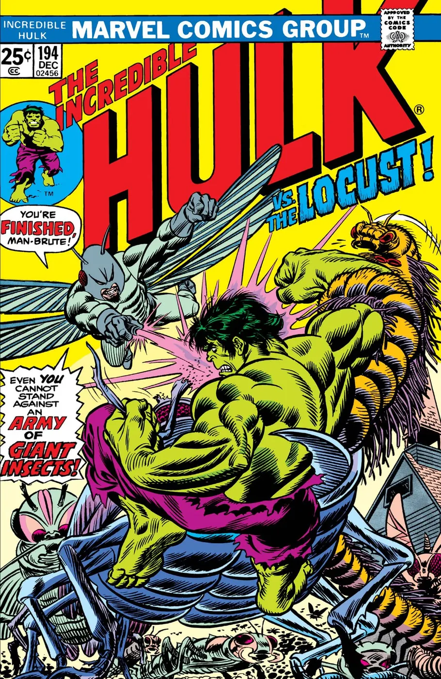Cover of The Incredible Hulk #194