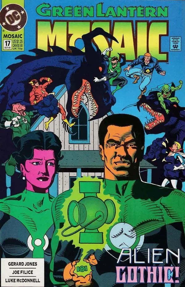 Cover of Green Lantern: Mosaic #17