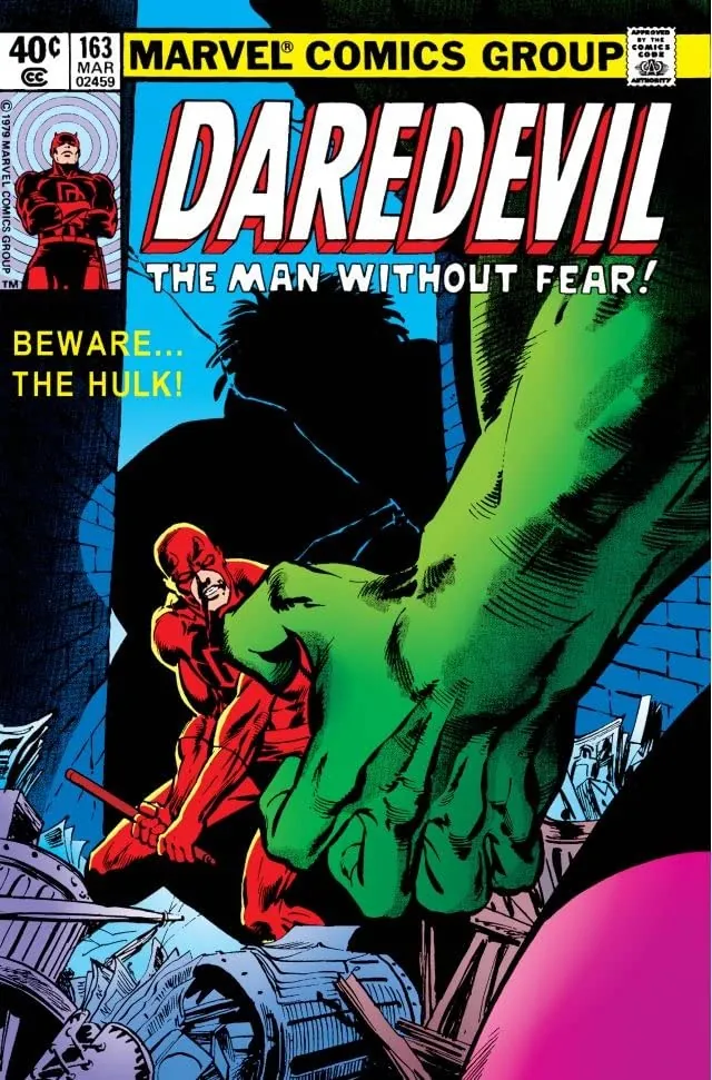 Cover of Daredevil #163