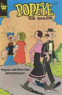 Cover of Popeye the Sailor #162