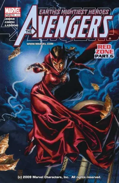 Cover of Avengers #70 (485)