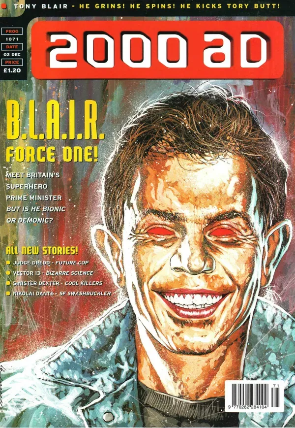 Cover of 2000 AD #1071