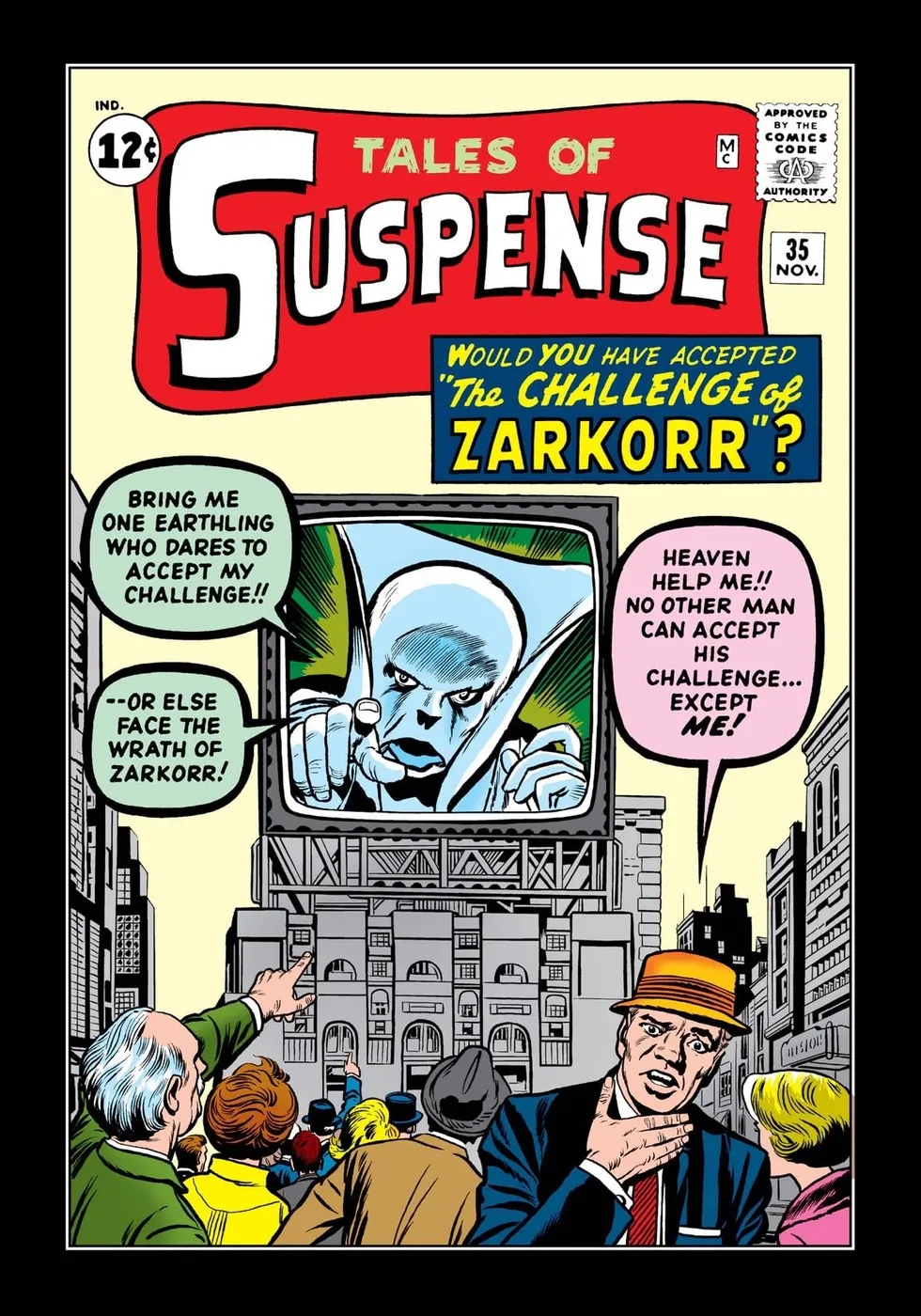 Cover of Tales of Suspense #35