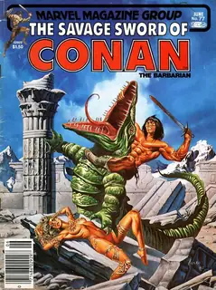 Cover of The Savage Sword of Conan #77