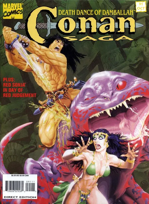 Cover of Conan Saga #91