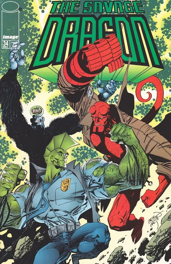 Cover of Savage Dragon #34