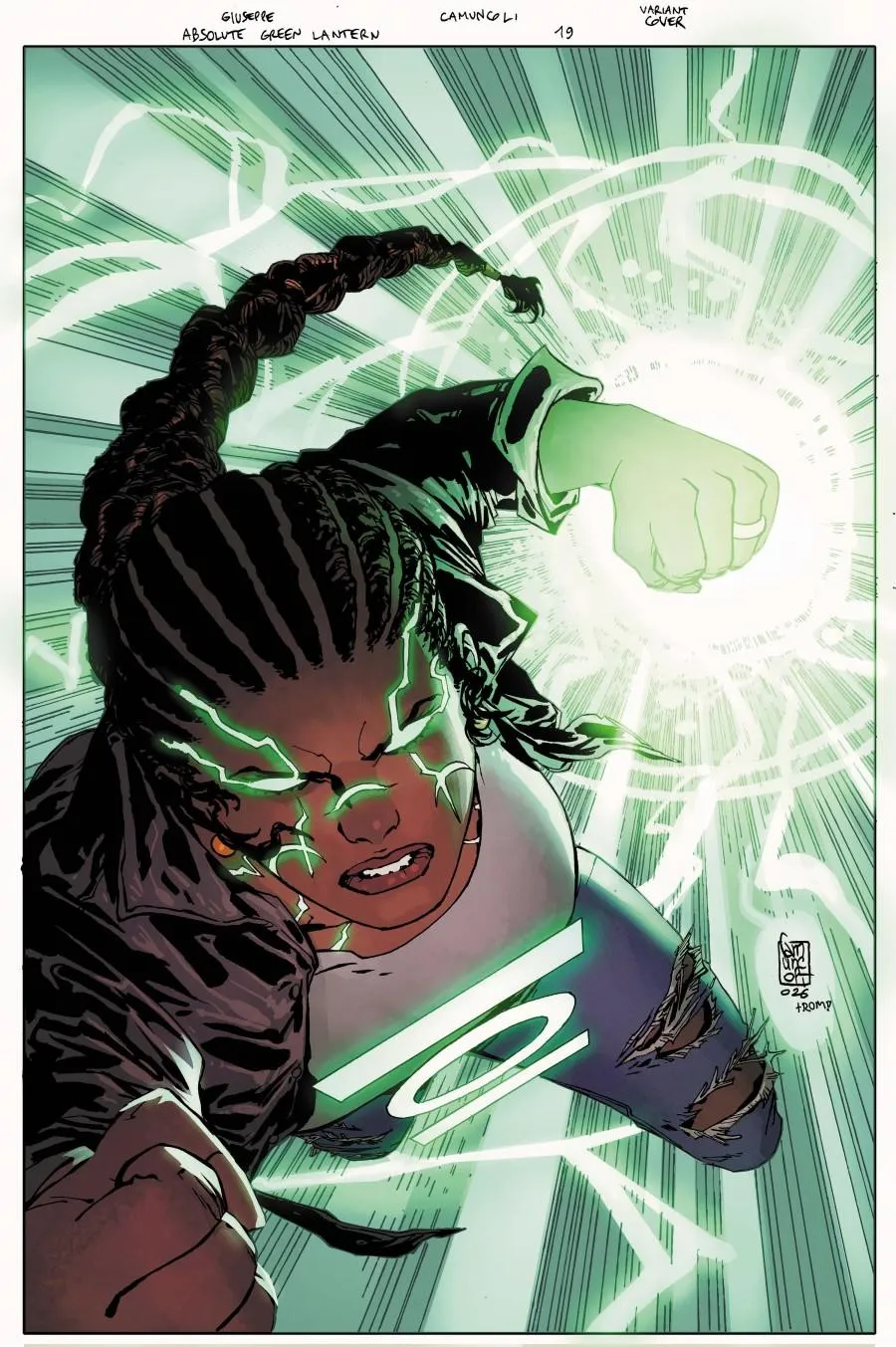 Cover of Absolute Green Lantern #19