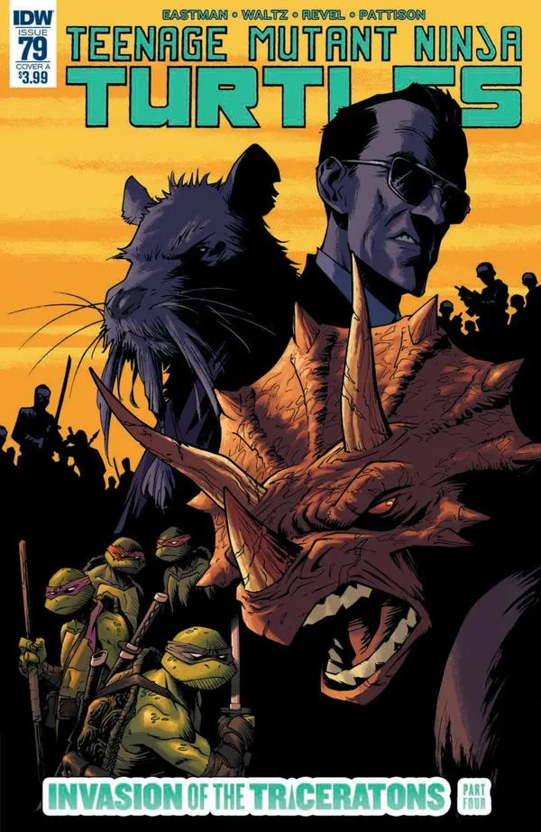 Cover of Teenage Mutant Ninja Turtles #79