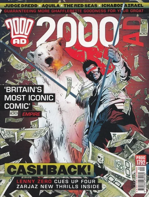 Cover of 2000 AD #1792