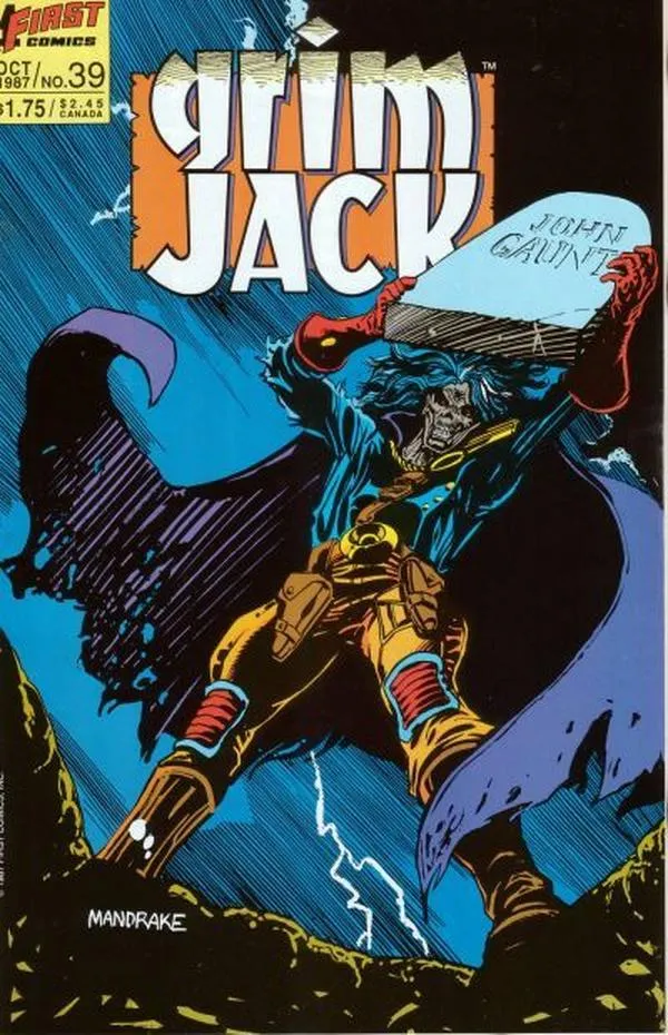 Cover of GrimJack #39