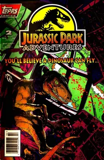 Cover of Jurassic Park Adventures #2