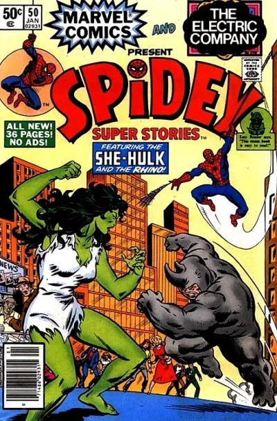 Cover of Spidey Super Stories #50