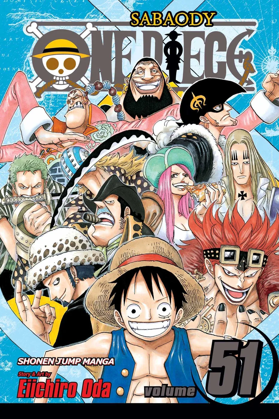 Cover of One Piece #51