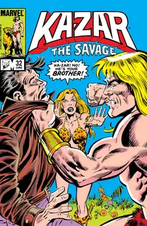 Cover of Ka-Zar the Savage #32