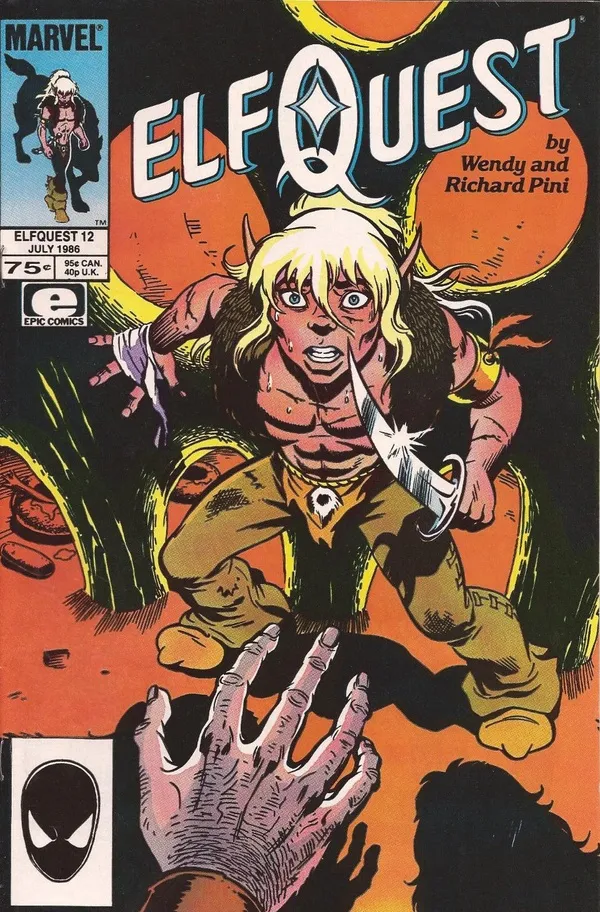 Cover of ElfQuest #12