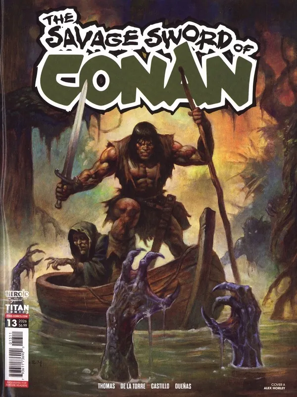 Cover of The Savage Sword of Conan #13