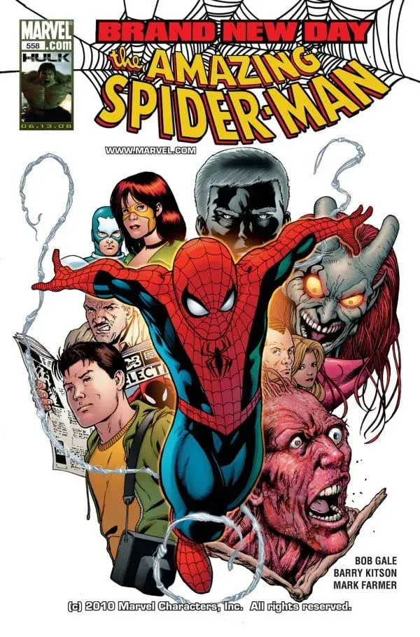 Cover of The Amazing Spider-Man #558