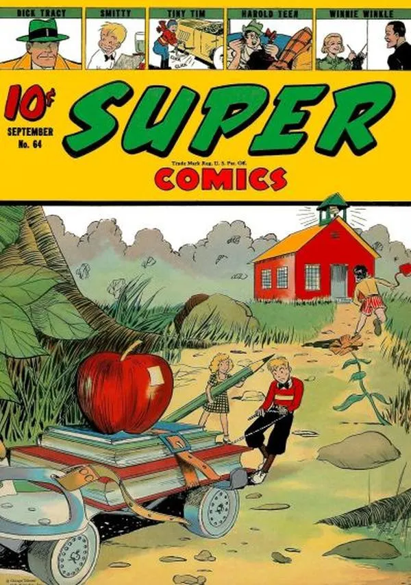 Cover of Super Comics #1