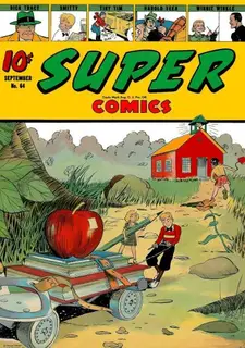 Cover of Super Comics #64