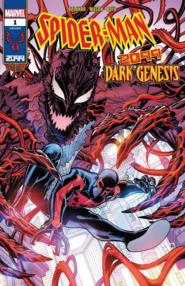 Cover of Spider-Man 2099: Dark Genesis #1