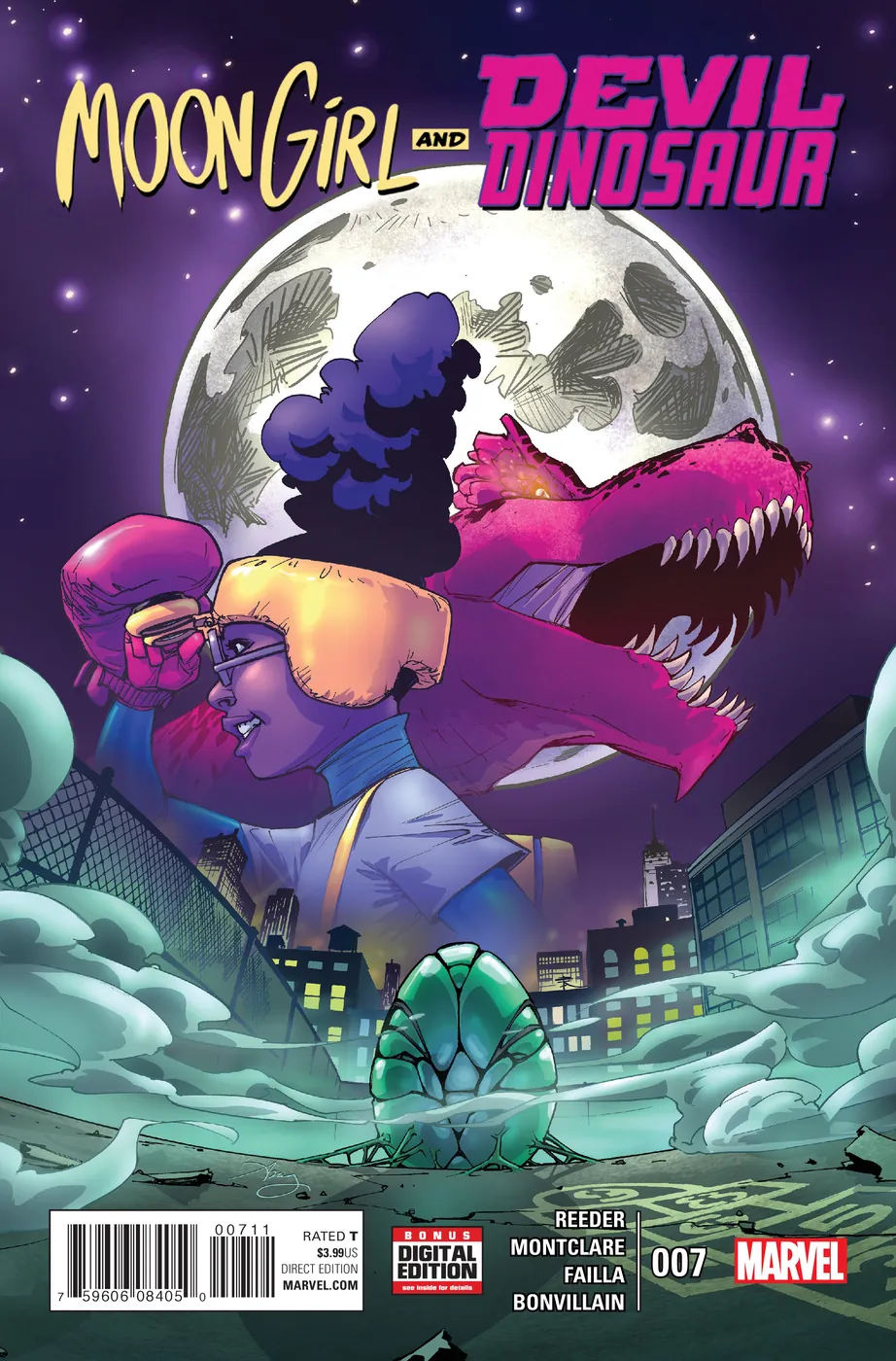Cover of Moon Girl and Devil Dinosaur #7