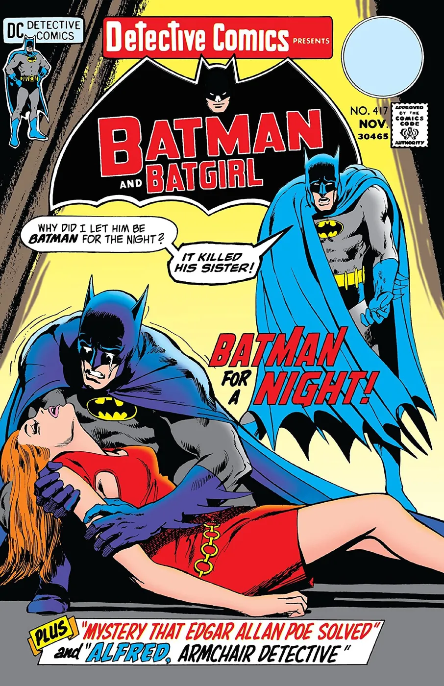 Cover of Detective Comics #417