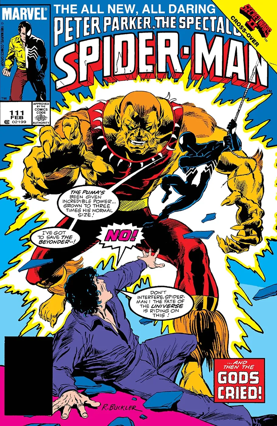 Cover of The Spectacular Spider-Man #111