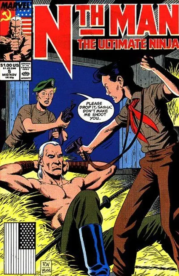 Cover of Nth Man the Ultimate Ninja #5