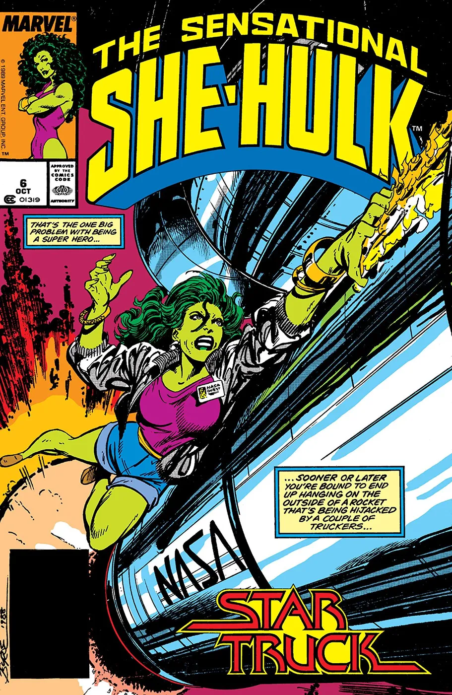 Cover of The Sensational She-Hulk #6