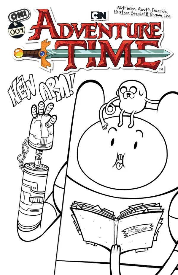 Cover of Adventure Time #9