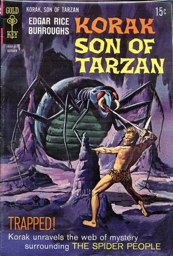 Cover of Edgar Rice Burroughs Korak, Son of Tarzan #25