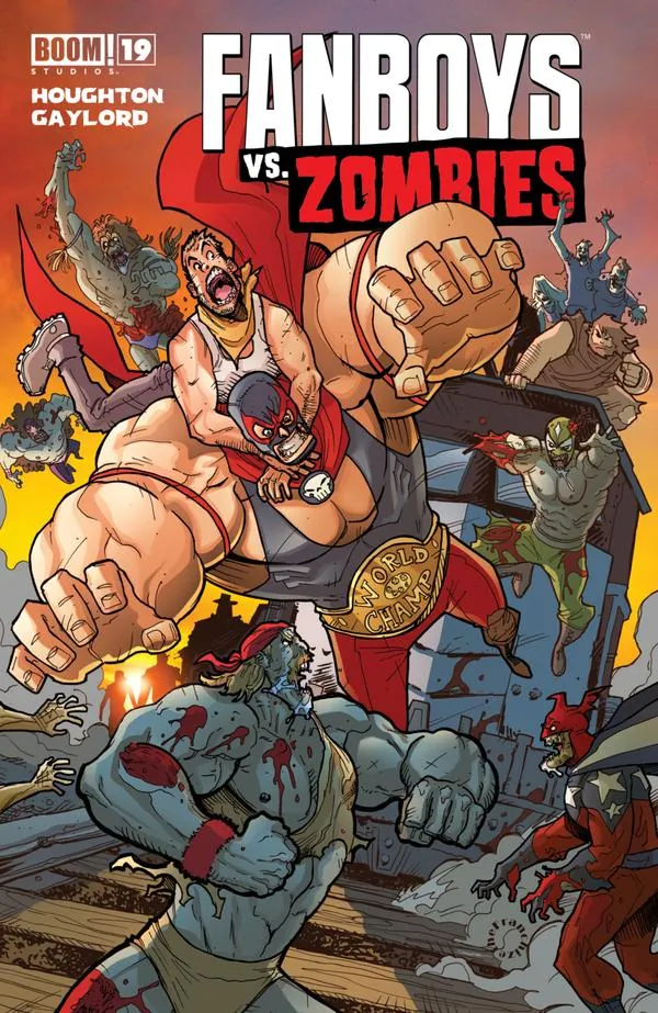 Cover of Fanboys vs. Zombies #19