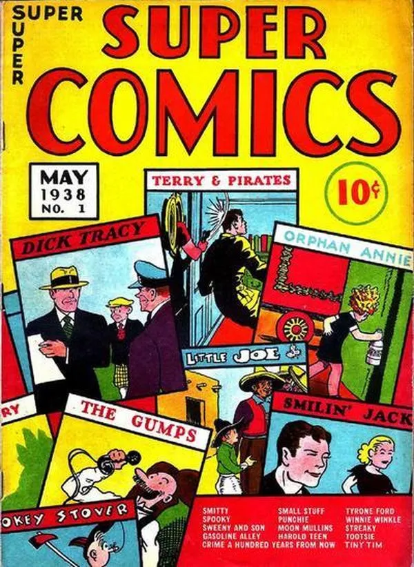 Cover of Super Comics #1