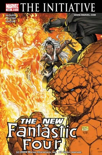 Cover of Fantastic Four #544