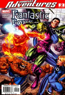 Cover of Marvel Adventures Fantastic Four #2