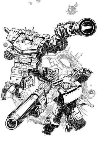 Cover of Transformers #1