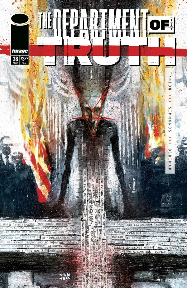 Cover of The Department of Truth #28