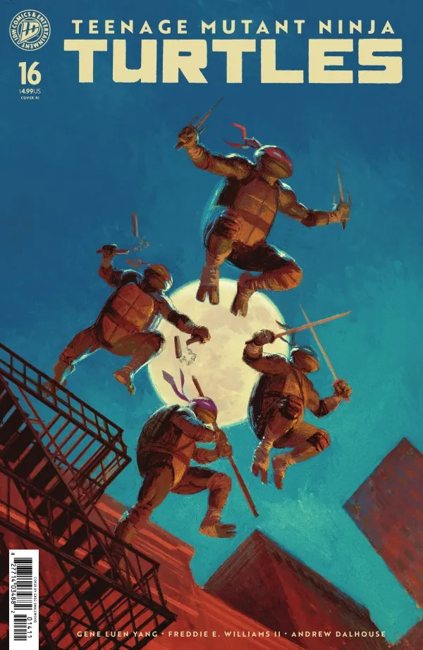 Cover of Teenage Mutant Ninja Turtles #16