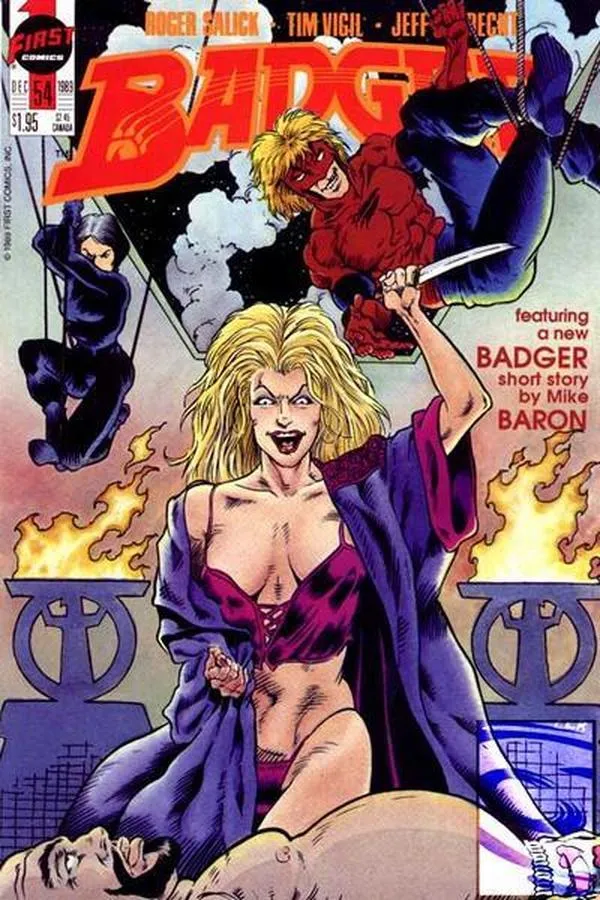 Cover of The Badger #54