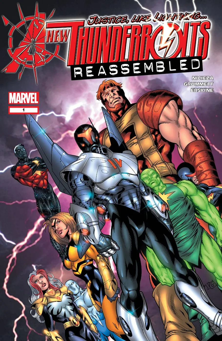 Cover of New Thunderbolts #1