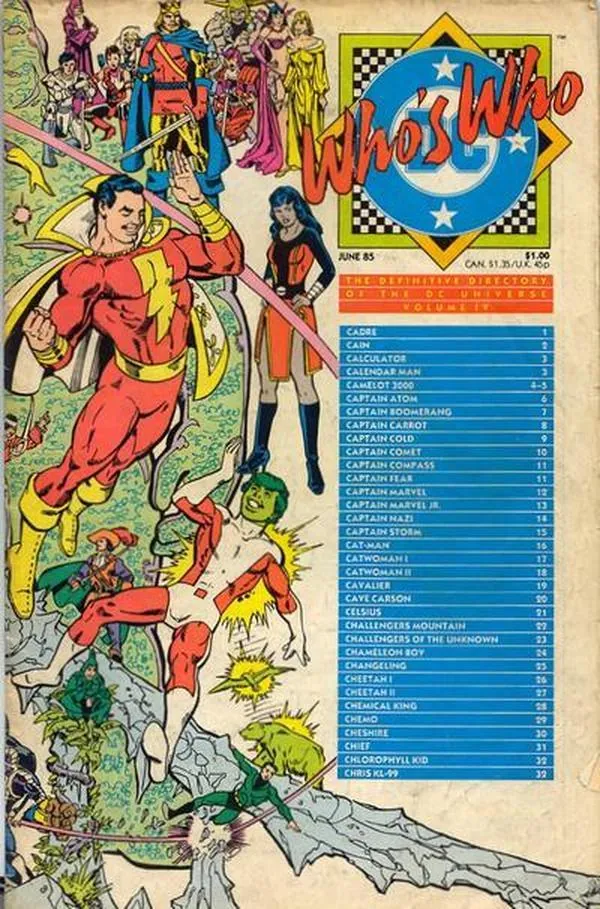 Cover of Who's Who: The Definitive Directory of the DC Universe #4