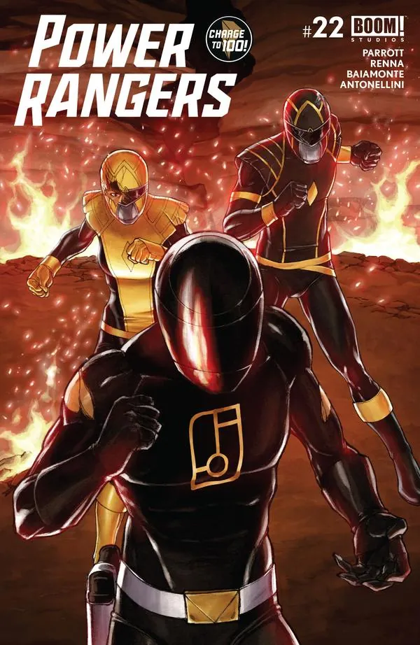 Cover of Power Rangers #22