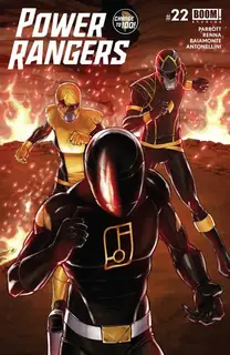 Cover of Power Rangers #22
