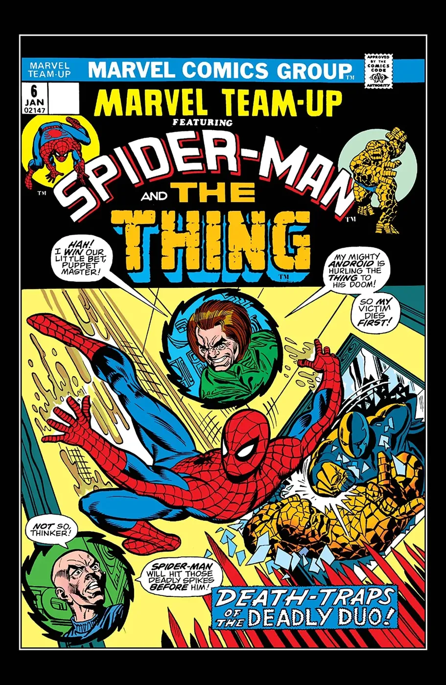 Cover of Marvel Team-Up #6
