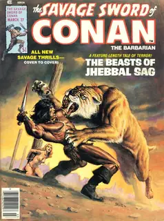 Cover of The Savage Sword of Conan #27